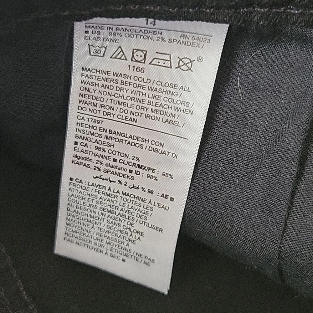 Old Navy Pants Bundle 3 Pairs Beige Chinos, Blue Jean, Black Jean Boys Size 14